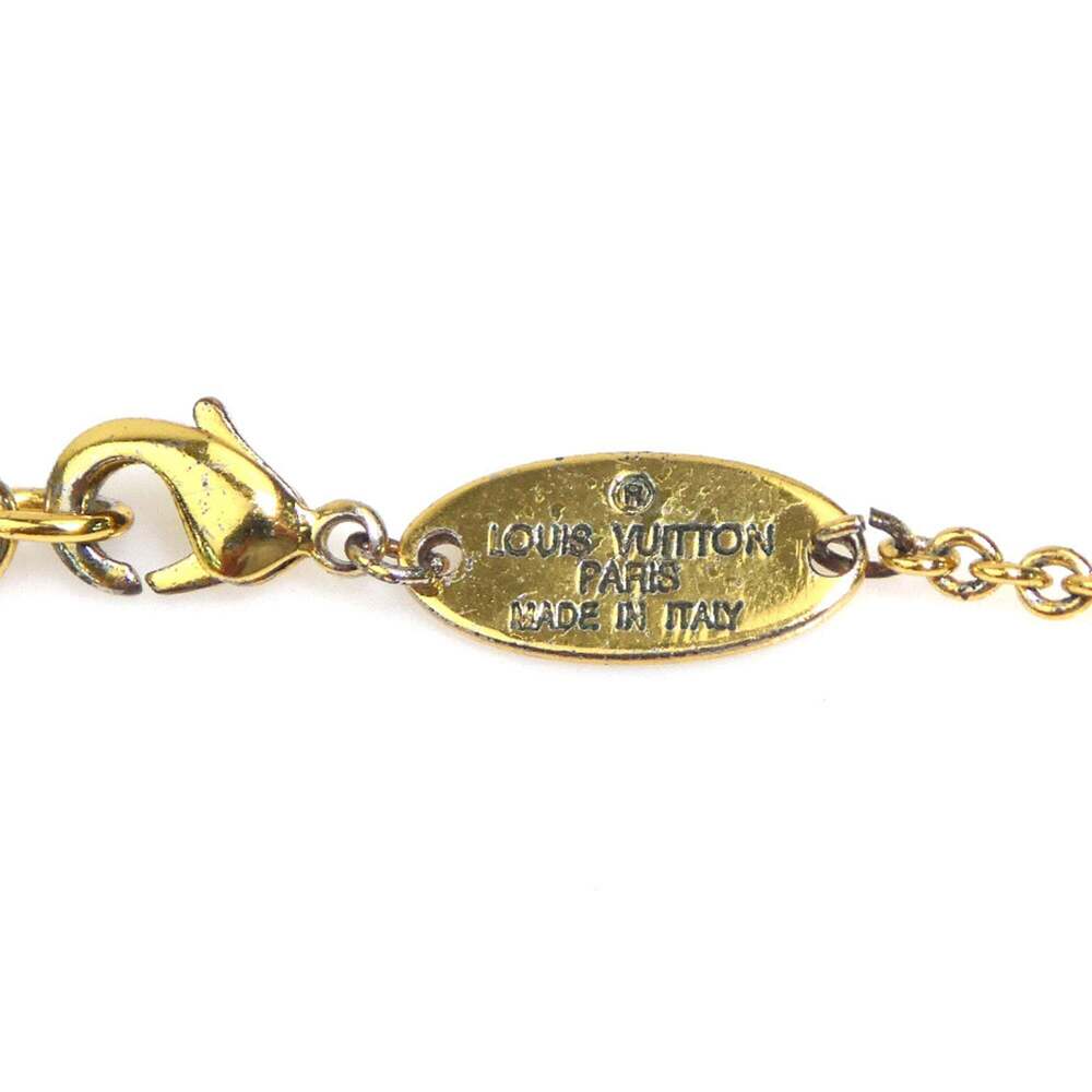 LOUIS VUITTON Gold Necklace - Picture 8 of 10